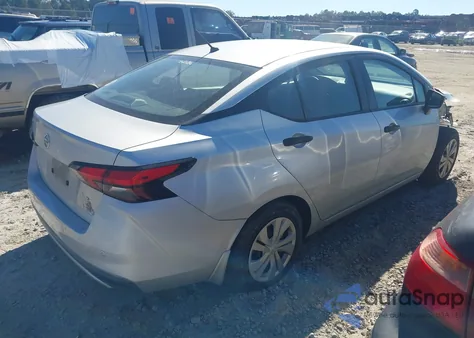 2020 Nissan Versa S Xtronic Cvt из США, поврежденный, VIN 3N1CN8DV2LL861001